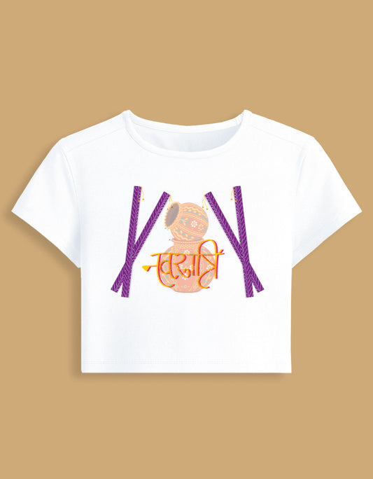 navratri-womens-baby-tee-white
