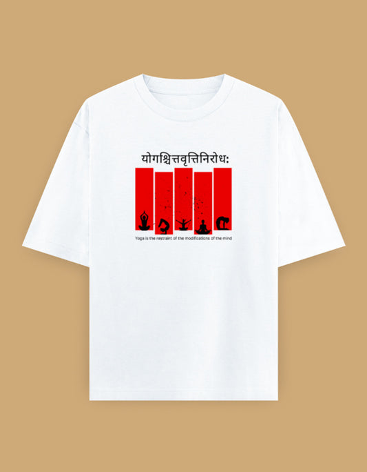 yoga-sutra-oversized-tshirt-sanskrit-yoga-pose-design-white