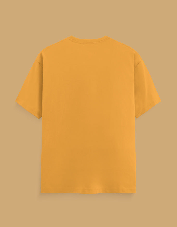 dholi-taro-dhol-baje-mens-cotton-tshirt-golden-yellow