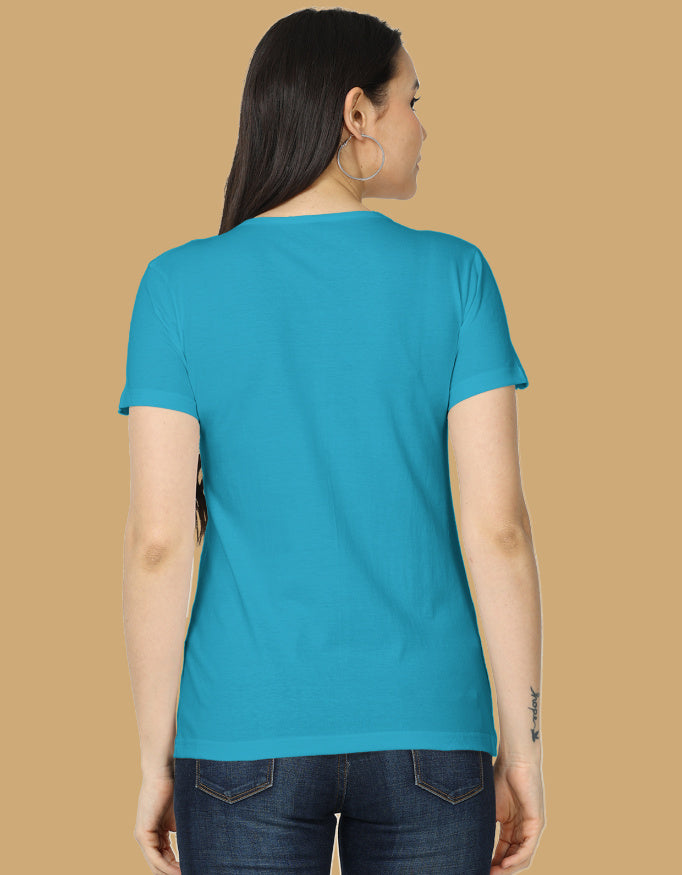 womens-classic-garba-queen-tshirt-cotton-skyblue