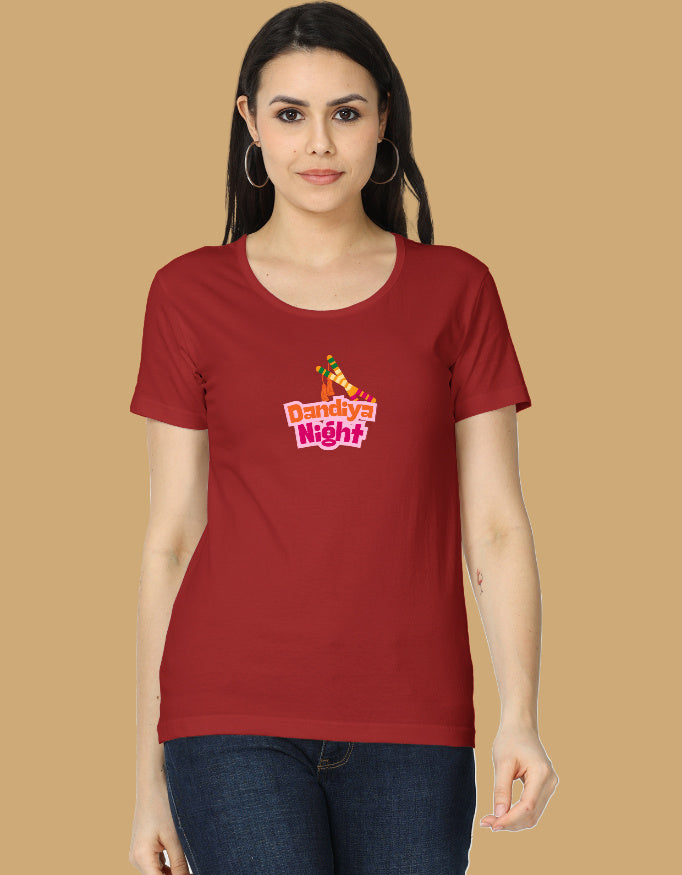 dandiya-night-womens-tshirt-red
