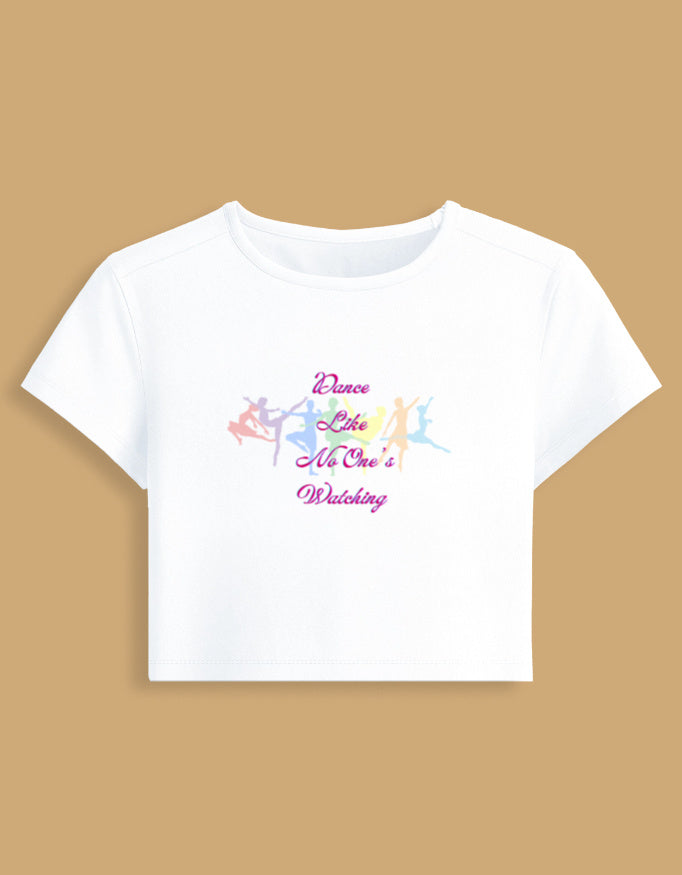dance-like-no-one-is-watching-baby-tee-white