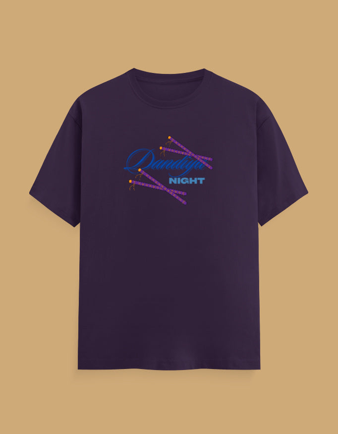 dandiya-night-mens-cotton-tshirt-purple