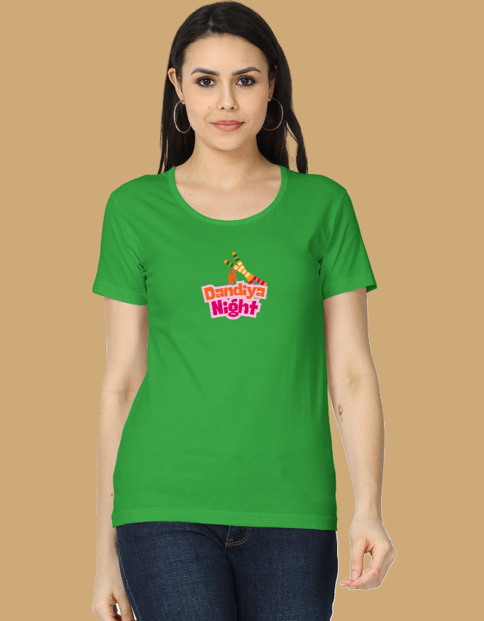 dandiya-night-womens-tshirt-green