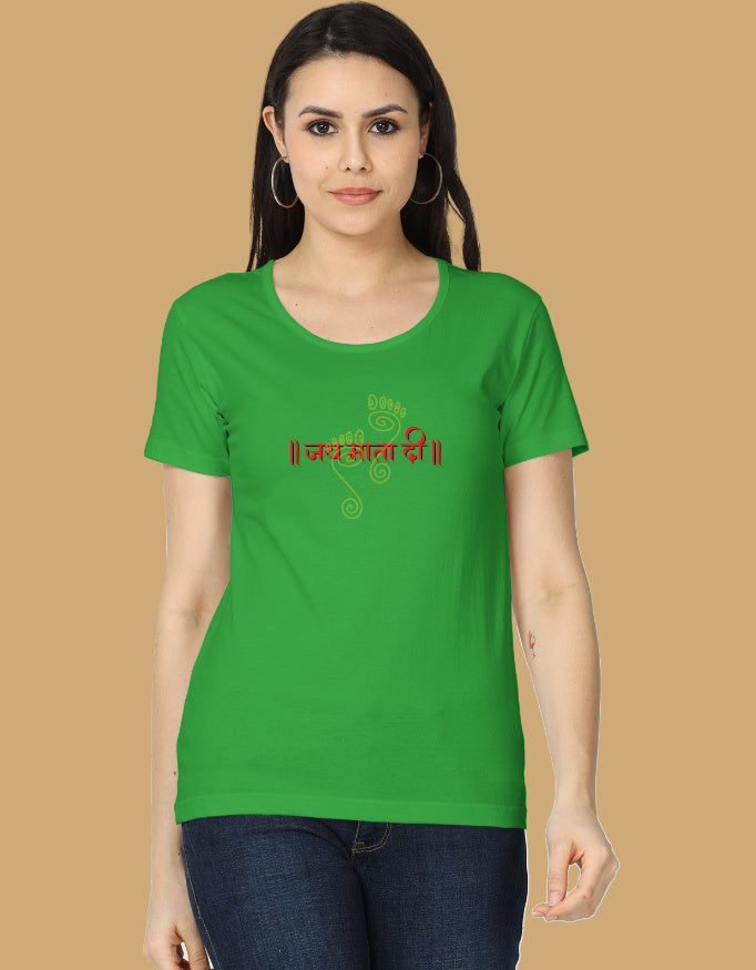 womens-classic-dandiya-night-tshirt-multi-color-cotton-flag-green