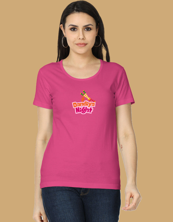 dandiya-night-womens-tshirt-pink