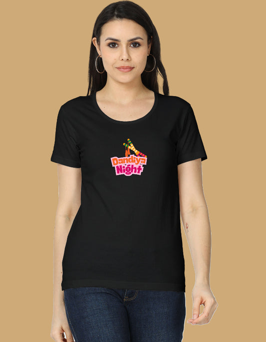 dandiya-night-womens-tshirt-black