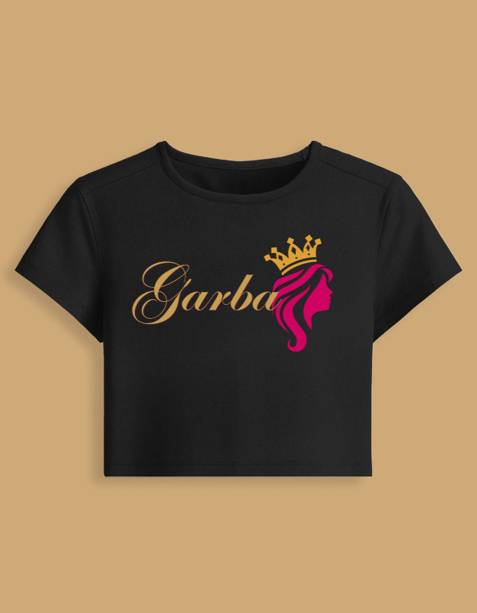 garba-queen-baby-tee-3-black
