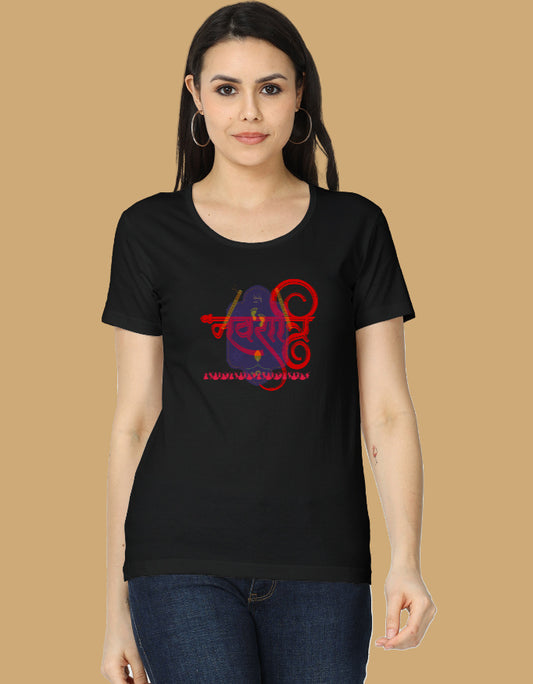 womens-classic-navratri-tshirt-cotton-black
