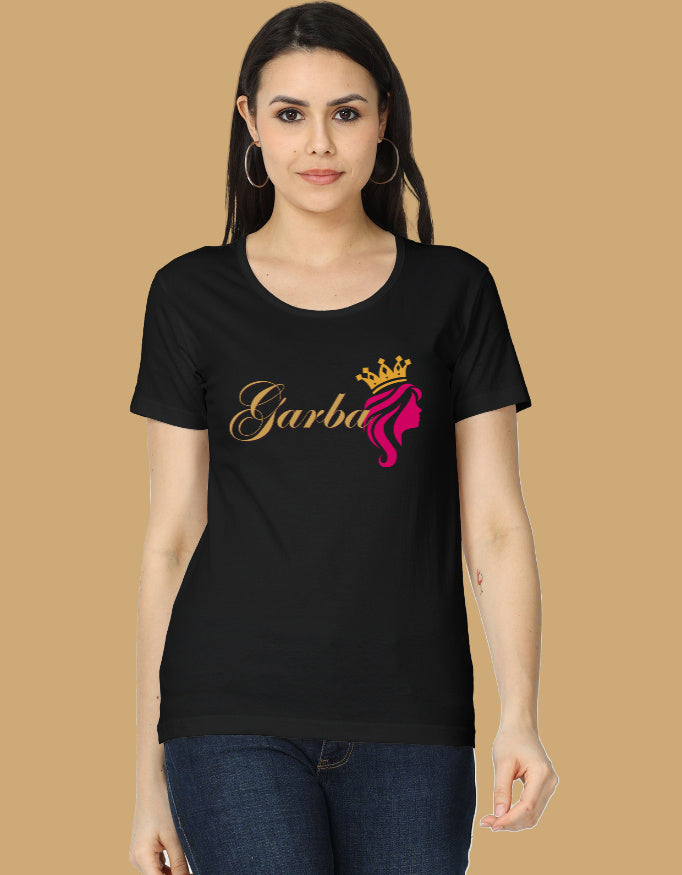 womens-classic-garba-queen-tshirt-cotton-3-black