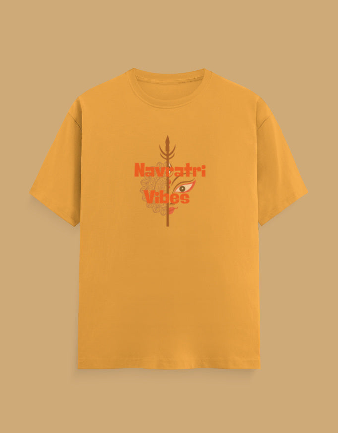 navratri-vibes-mens-cotton-tshirt-golden-yellow