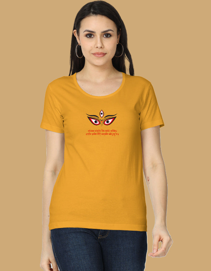sarv-mangal-womens-tshirt-golden-yellow