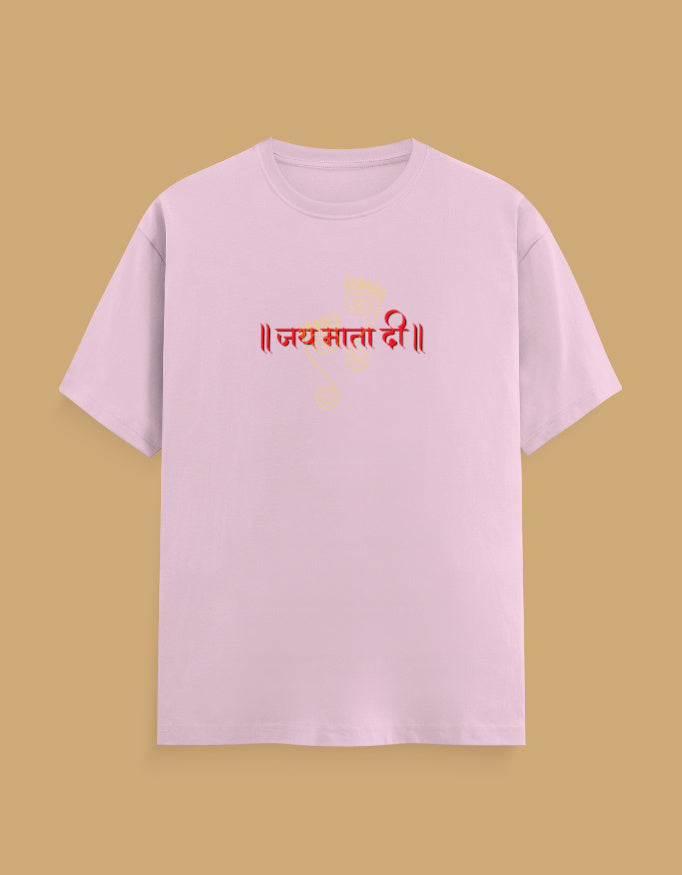 jai-mata-di-unisex-cotton-tshirt-light-baby-pink