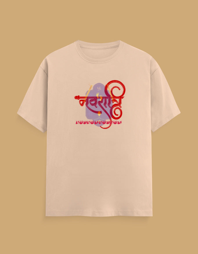 navratri-mens-cotton-tshirt-peach