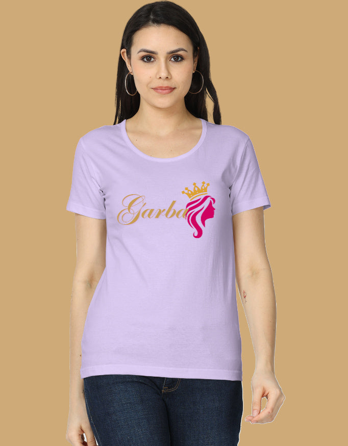 womens-classic-garba-queen-tshirt-cotton-3-lavender