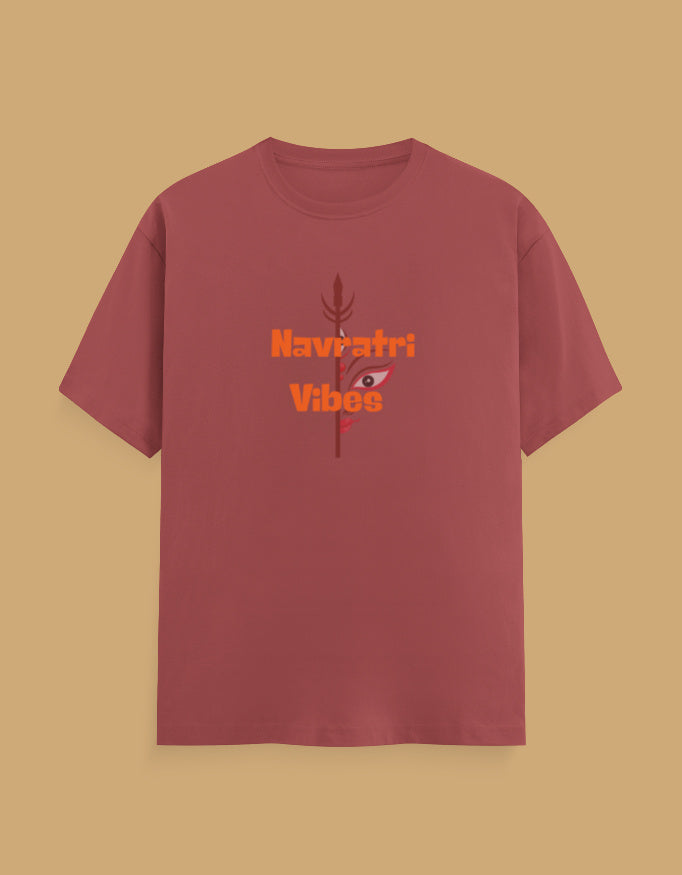 navratri-vibes-mens-cotton-tshirt-coral