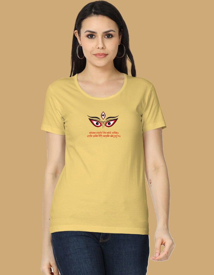 sarv-mangal-womens-tshirt-yellow